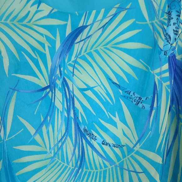 (334) Studio I Woman's Midi length Sleeveless Dress, Size: 12 Color: Blue - Picture 6 of 10